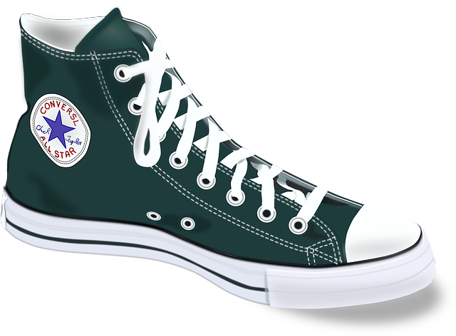 zelená converse